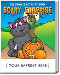 CS0476 Scary Surprise Coloring and Activity Book with Custom Imprint